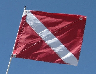 Dive Flag 20"x24" with stiffener