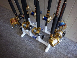 PVC Fishing Rod Holder (10 Place)