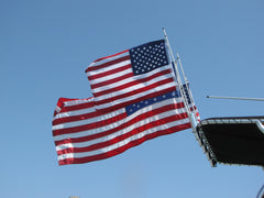 Rod Holder Flag Poles - Free Shipping - Made in the USA!