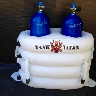 Tank Titan Inflatable Dive Tank Holder (Two Place)
