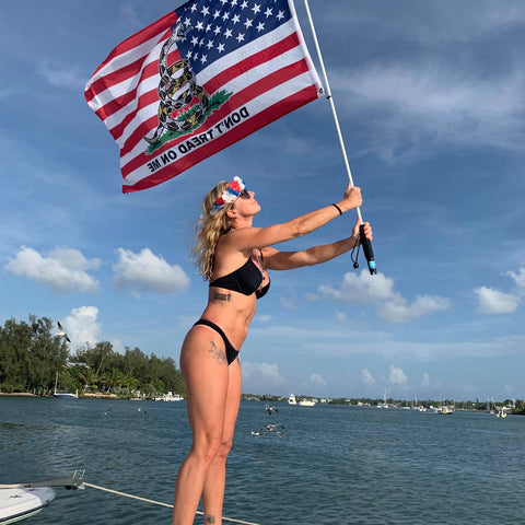 American Flag Fishing Rod Flag Holder Rod Holder Boat Flag Pole With American Flag Made In USA Cool American Flag Fishing Rod Flag Holder Rod Holder Boat Flag Pole With American Flag Made In USA Cool