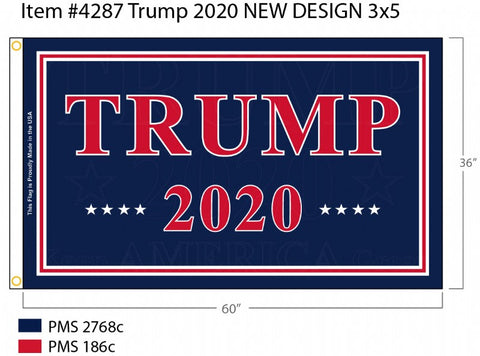 Trump Flags - Made in the USA - Free Shipping
